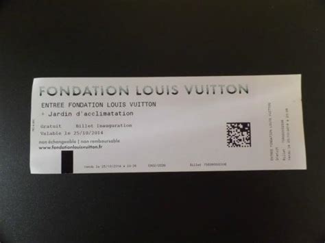 Louis Vuitton ticket office